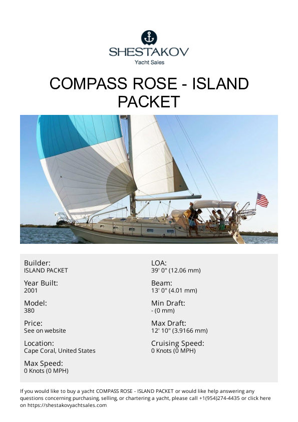 Compass Rose - 380 - 2001