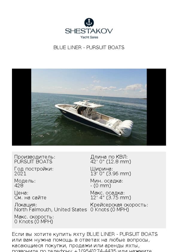 Blue Liner - 428 - 2021