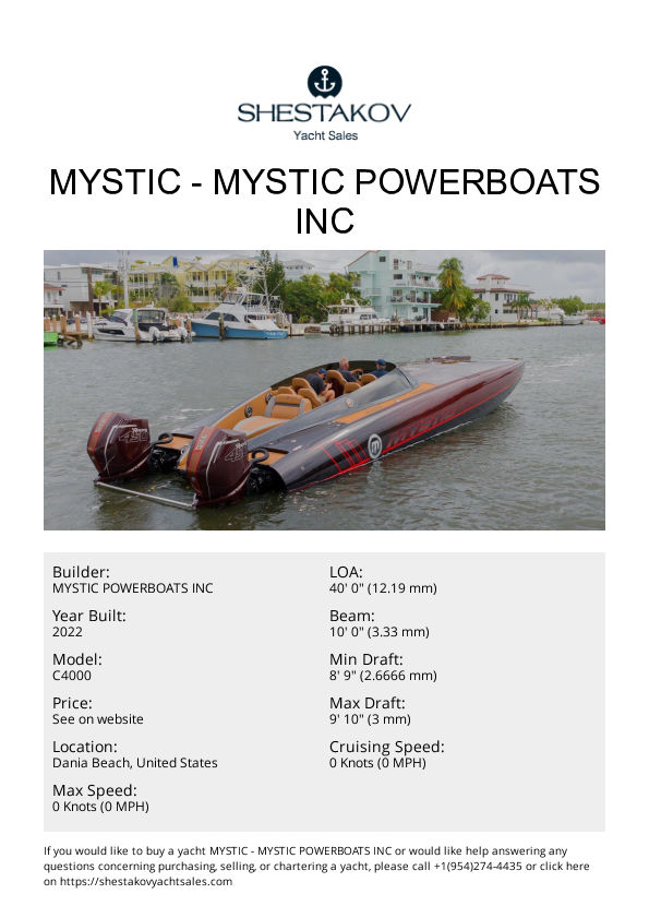 Mystic - C4000 - 2022