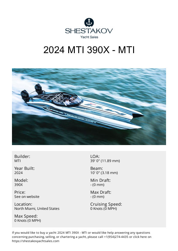 2024 MTI 390X - 390X - 2024