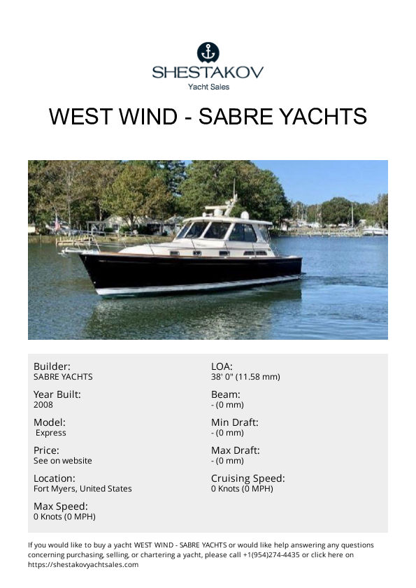 WEST WIND -  Express - 2008