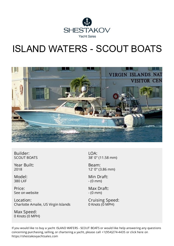 Island Waters - 380 LXF - 2018