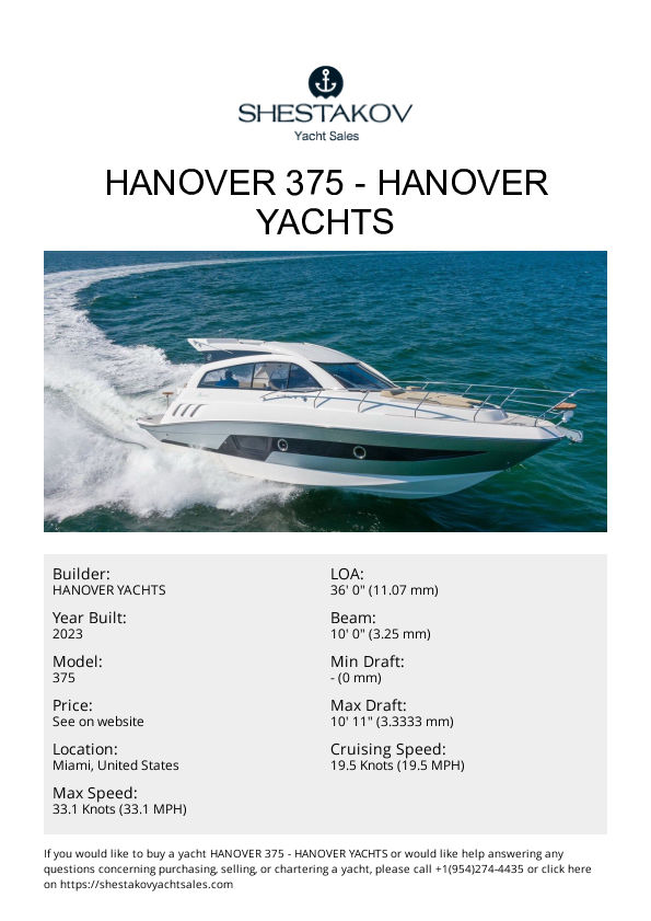 Hanover 375 - 375 - 2023