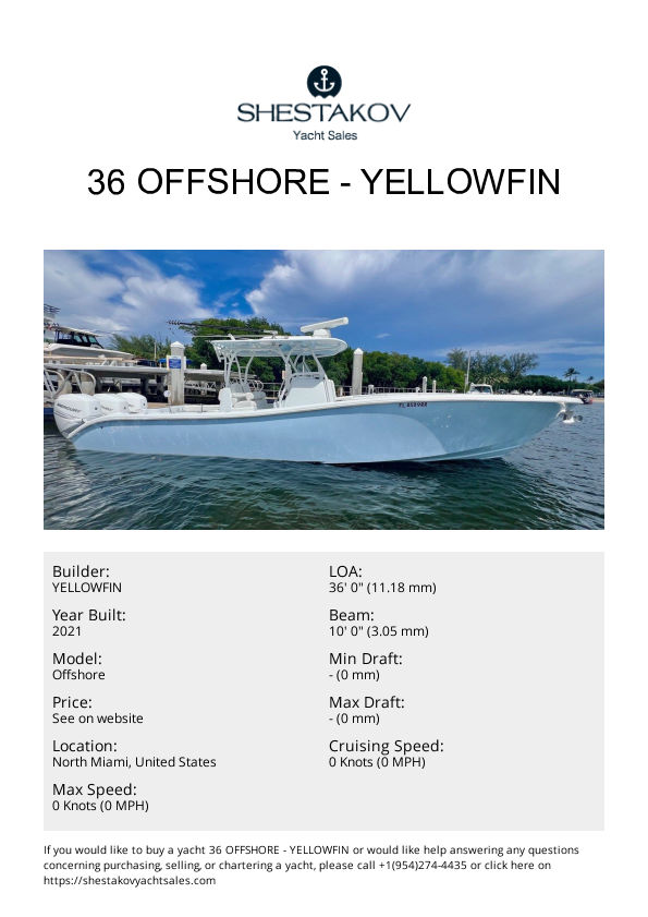 36 Offshore - Offshore - 2021