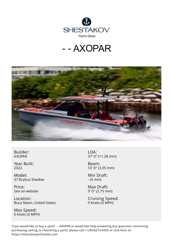 - - 37 Brabus Shadow - 2022