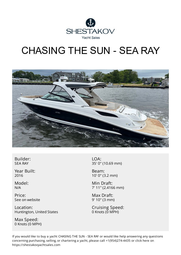 CHASING THE SUN - undefined - 2016