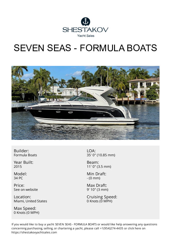 Seven Seas - 34 PC - 2015