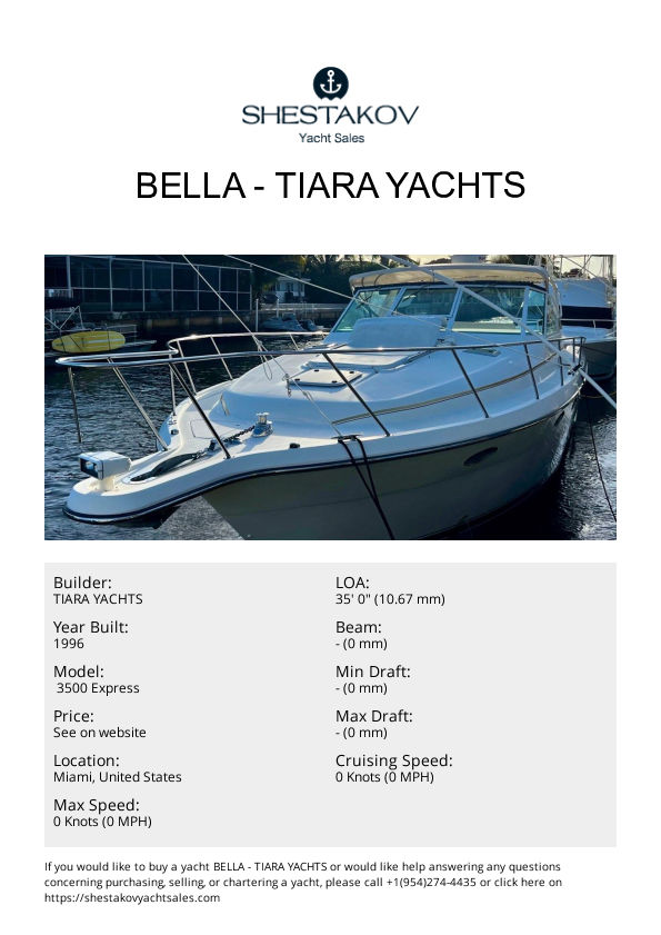 BELLA -  3500 Express - 1996