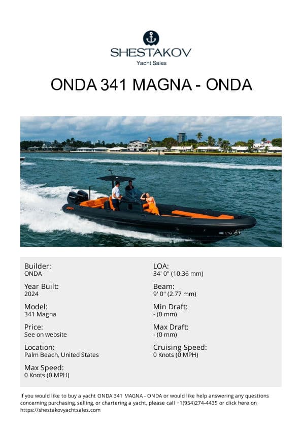 Onda 341 Magna - 341 Magna - 2024