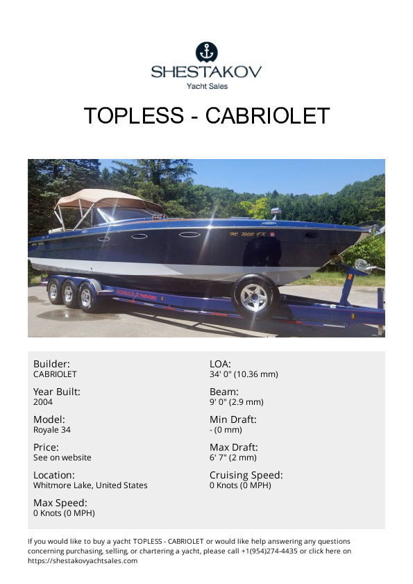 Topless - Royale 34 - 2004