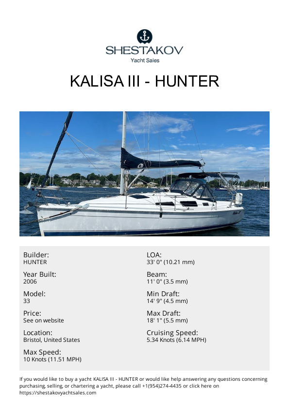 Kalisa III - 33 - 2006