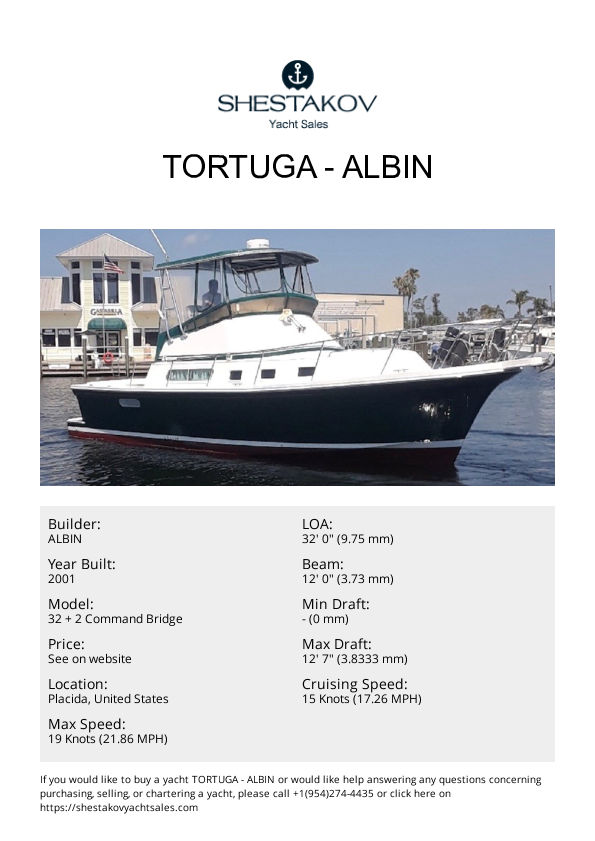 Tortuga - 32 + 2 Command Bridge - 2001