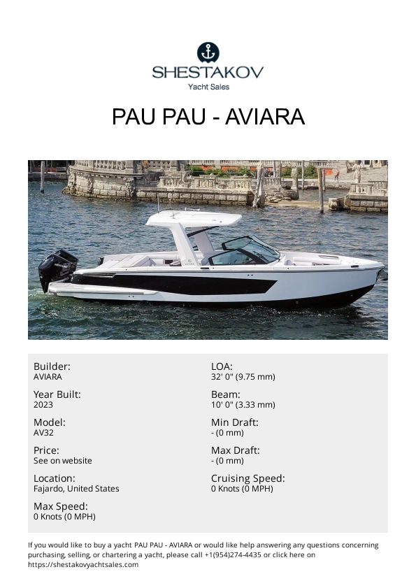 PAU PAU - AV32 - 2023