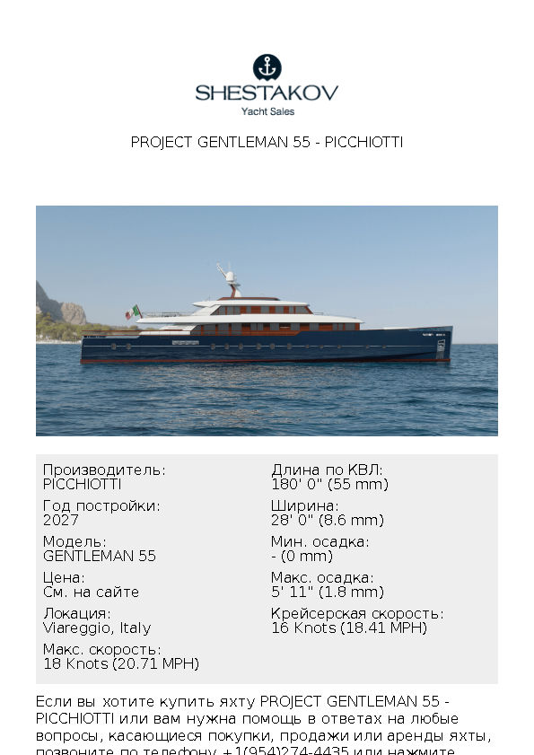 PROJECT GENTLEMAN 55 - GENTLEMAN 55 - 2028