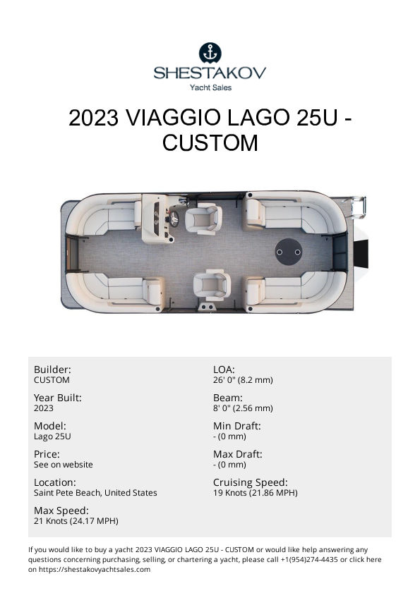 2023 Viaggio Lago 25U - Lago 25U - 2023