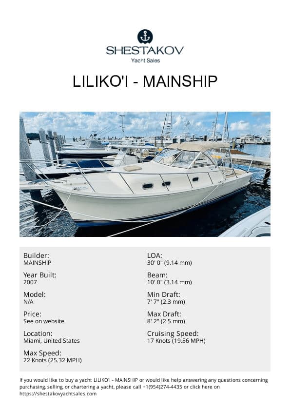 Liliko'i - Pilot 30-11 - 2007