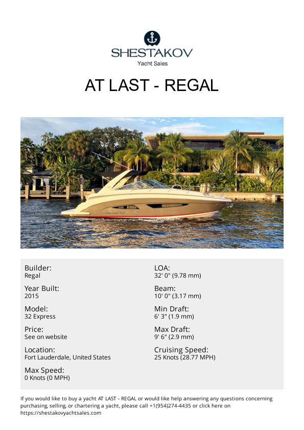 At Last - 32 Express - 2015