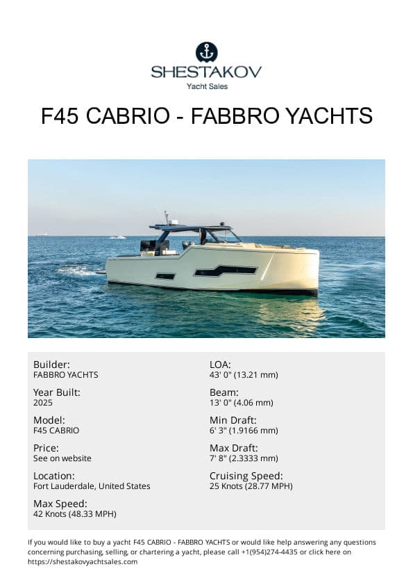 F45 Cabrio - F45 CABRIO - 2025