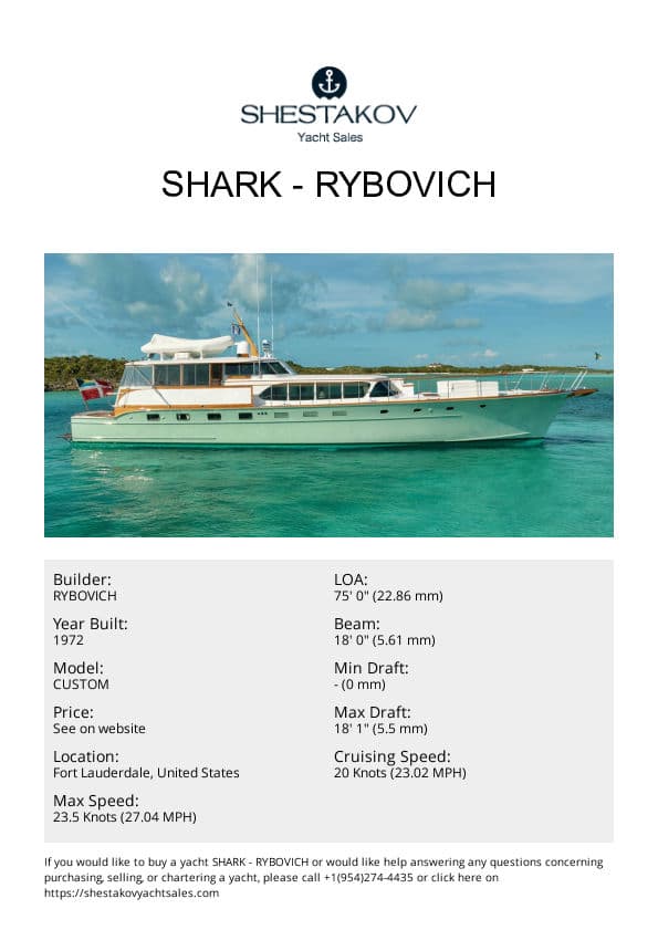 SHARK - CUSTOM - 1972