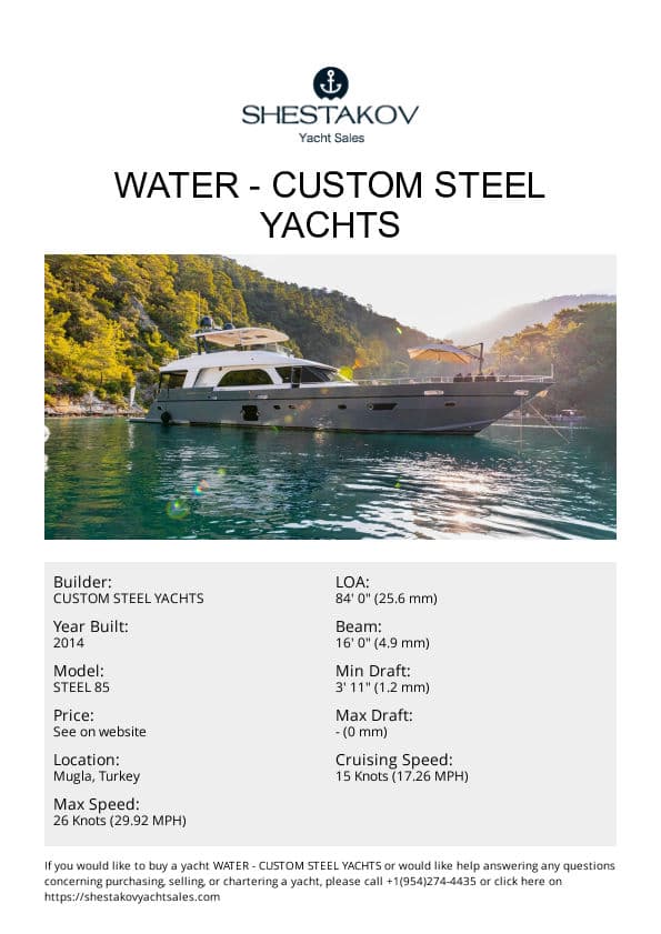 WATER - STEEL 85 - 2014