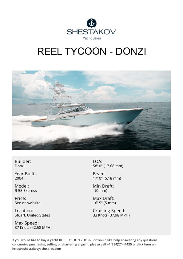 REEL TYCOON - R-58 Express - 2004