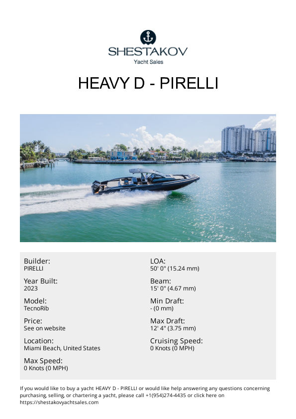 HEAVY D - TecnoRib - 2023