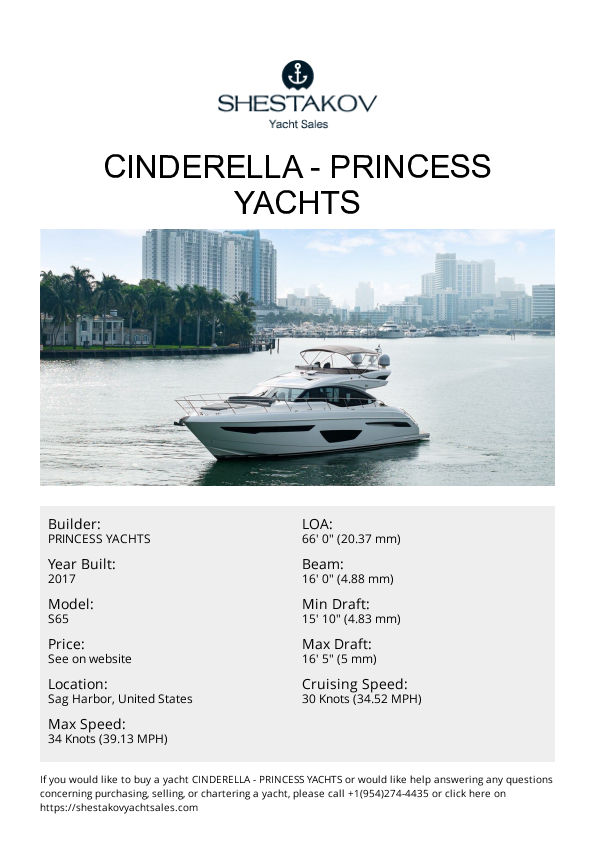 Cinderella - S65 - 2017