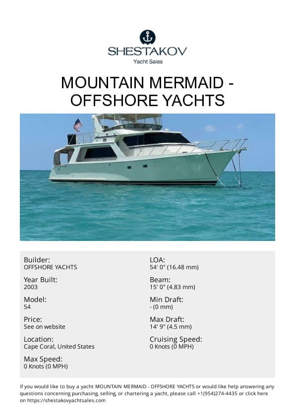 MOUNTAIN MERMAID - 54 - 2004