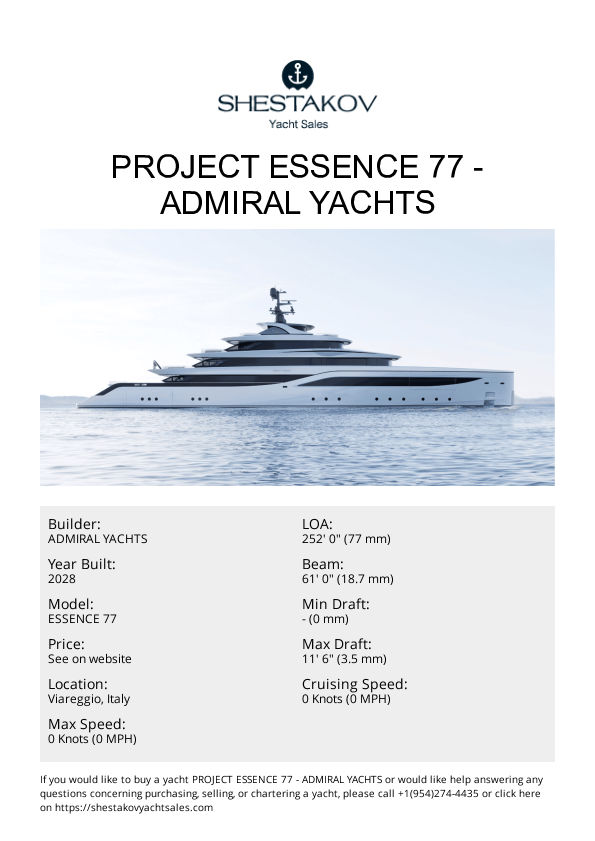 PROJECT ESSENCE 77 - ESSENCE 77 - 2028