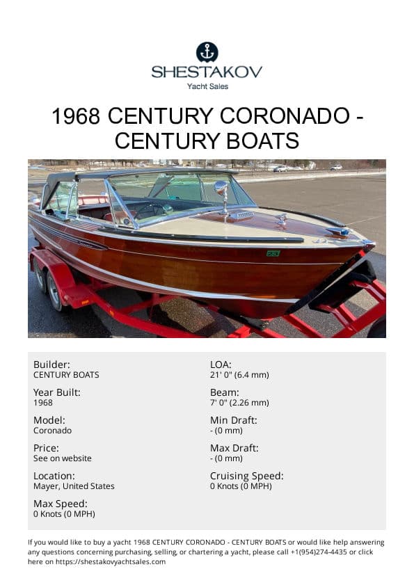 1968 Century Coronado - Coronado - 1968