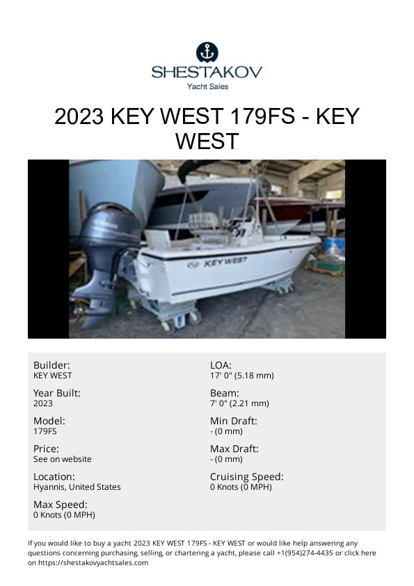 2023 Key West 179FS - 179FS - 2023