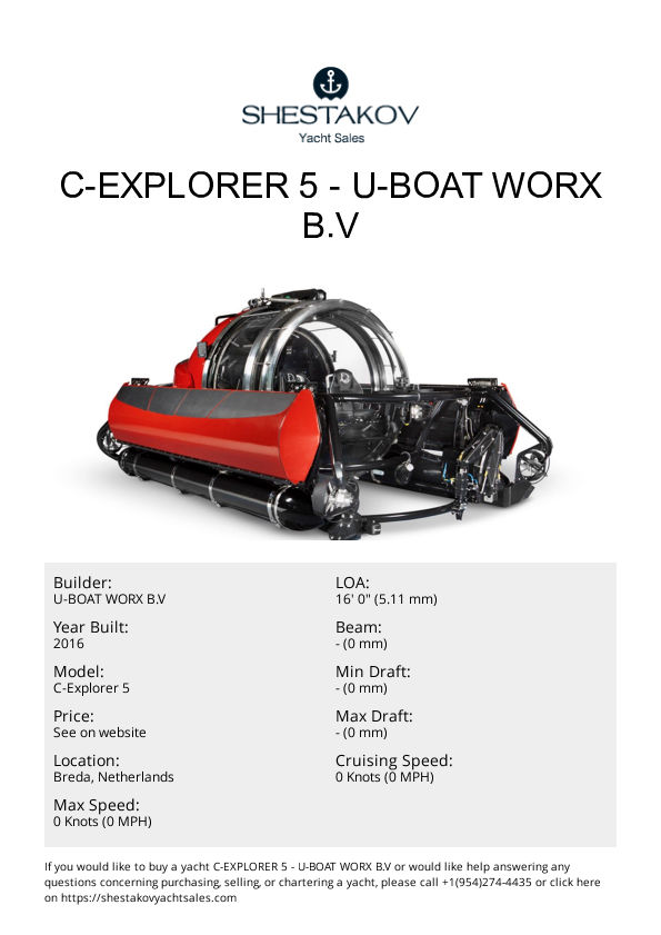C-Explorer 5 - C-Explorer 5 - 2016