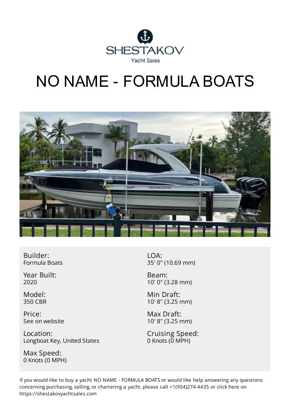 NO NAME - 350 CBR - 2020