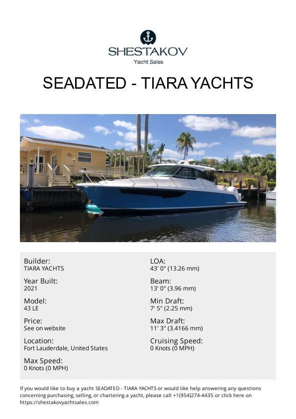 SEADATED - 43 LE - 2021