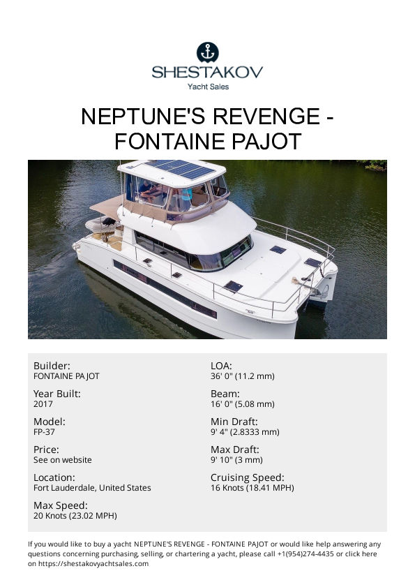 NEPTUNE'S REVENGE - FP-37 - 2017