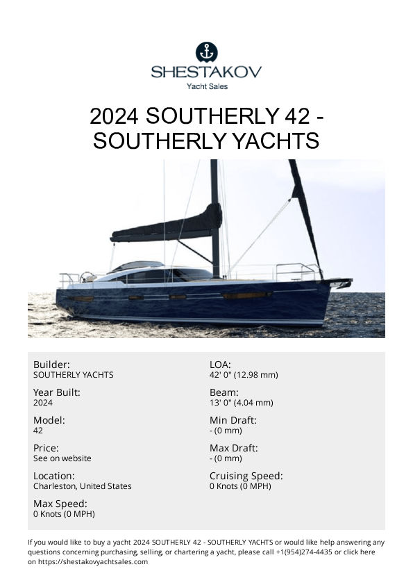 2024 Southerly 42 - 42 - 2024