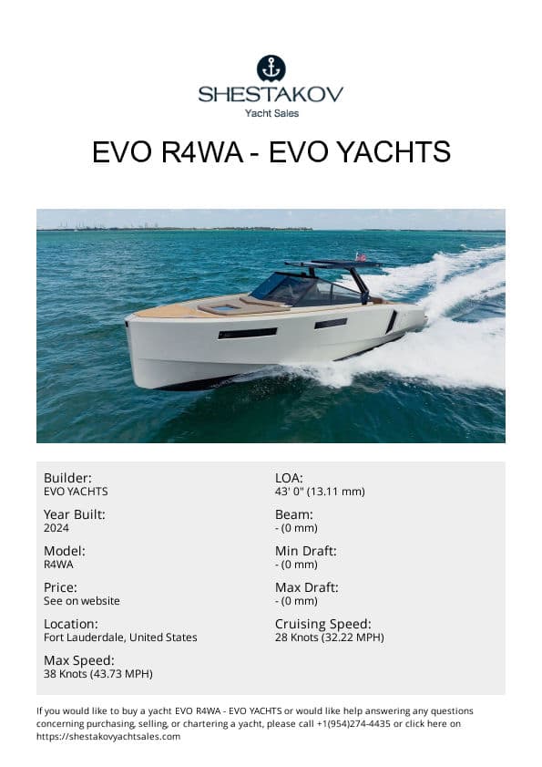 EVO R4WA - R4WA - 2024