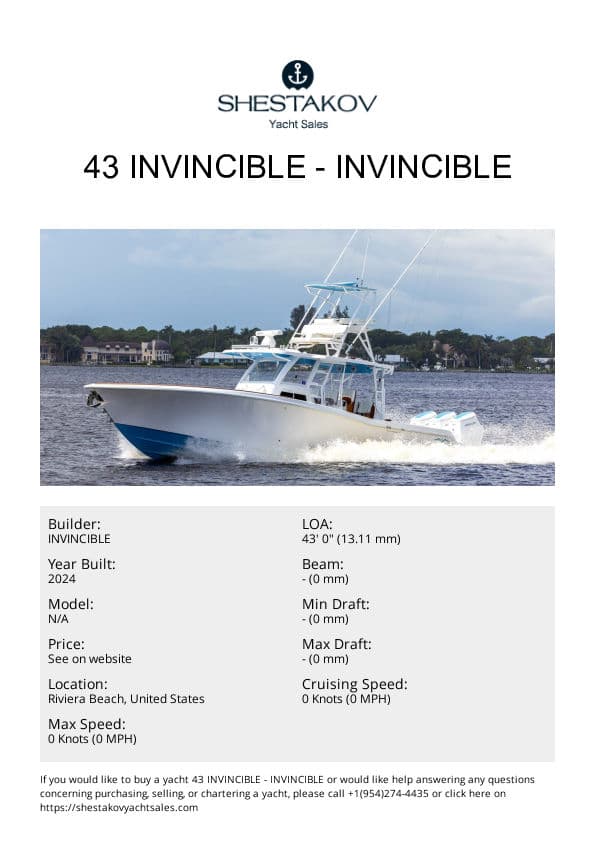 43 Invincible - undefined - 2024