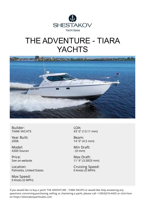 The Adventure - 4300 Sovran - 2008