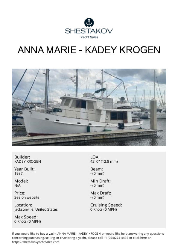 ANNA MARIE - undefined - 1987