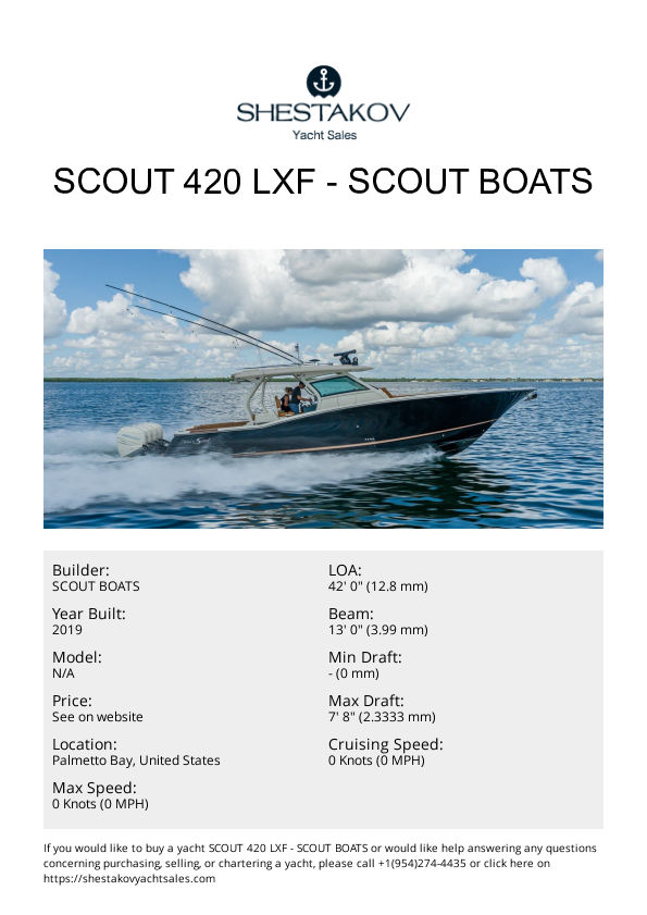 Scout 420 LXF - undefined - 2019
