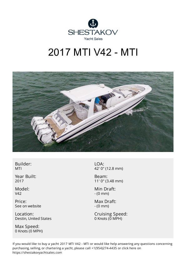 2017 MTI V42 - V42 - 2017
