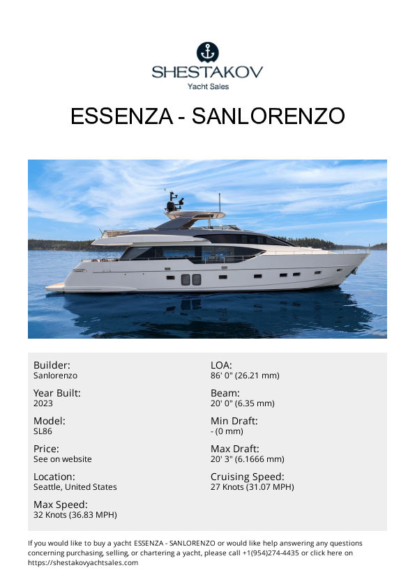 ESSENZA - SL86 - 2023