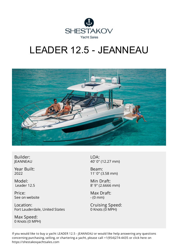 LEADER 12.5 -  Leader 12.5 - 2023