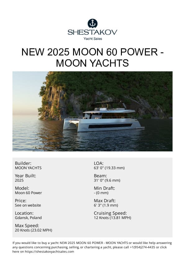 NEW 2025 MOON 60 POWER - Moon 60 Power - 2025
