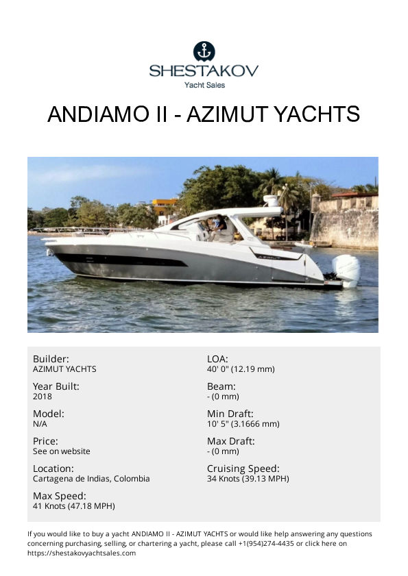 ANDIAMO II - undefined - 2018