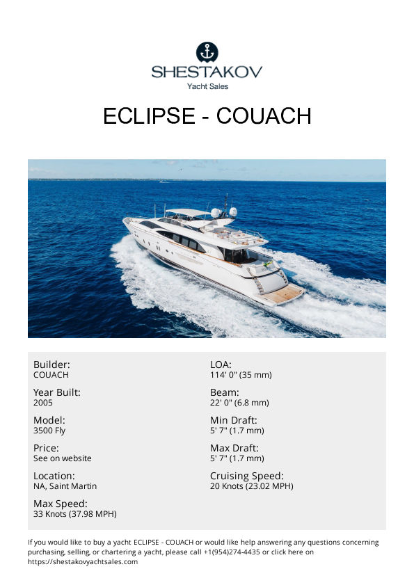 ECLIPSE - 3500 Fly - 2005