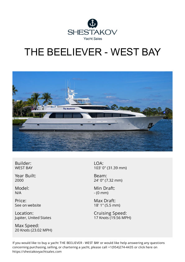 THE BEELIEVER - undefined - 2000