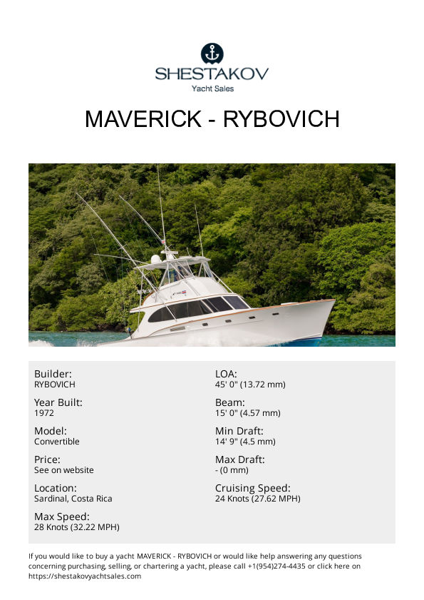 Maverick - Convertible - 1972