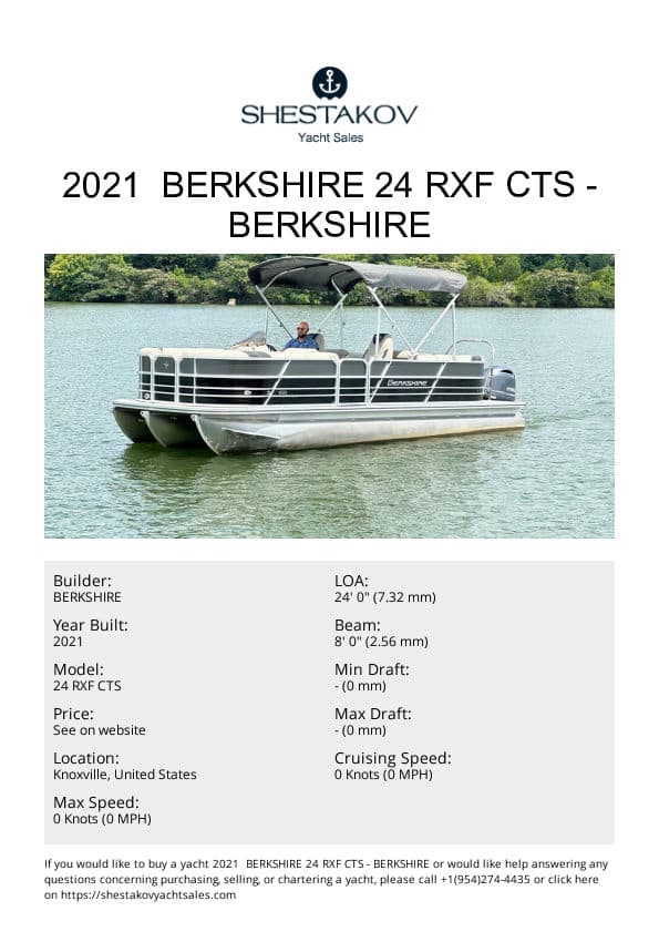 2021  Berkshire 24 RXF CTS - 24 RXF CTS - 2021